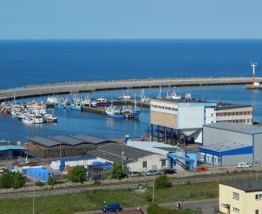 Port we Władysławowie (położony nad otwartym morzem) jest jednym z najważniejszych portów rybackich na Bałtyku